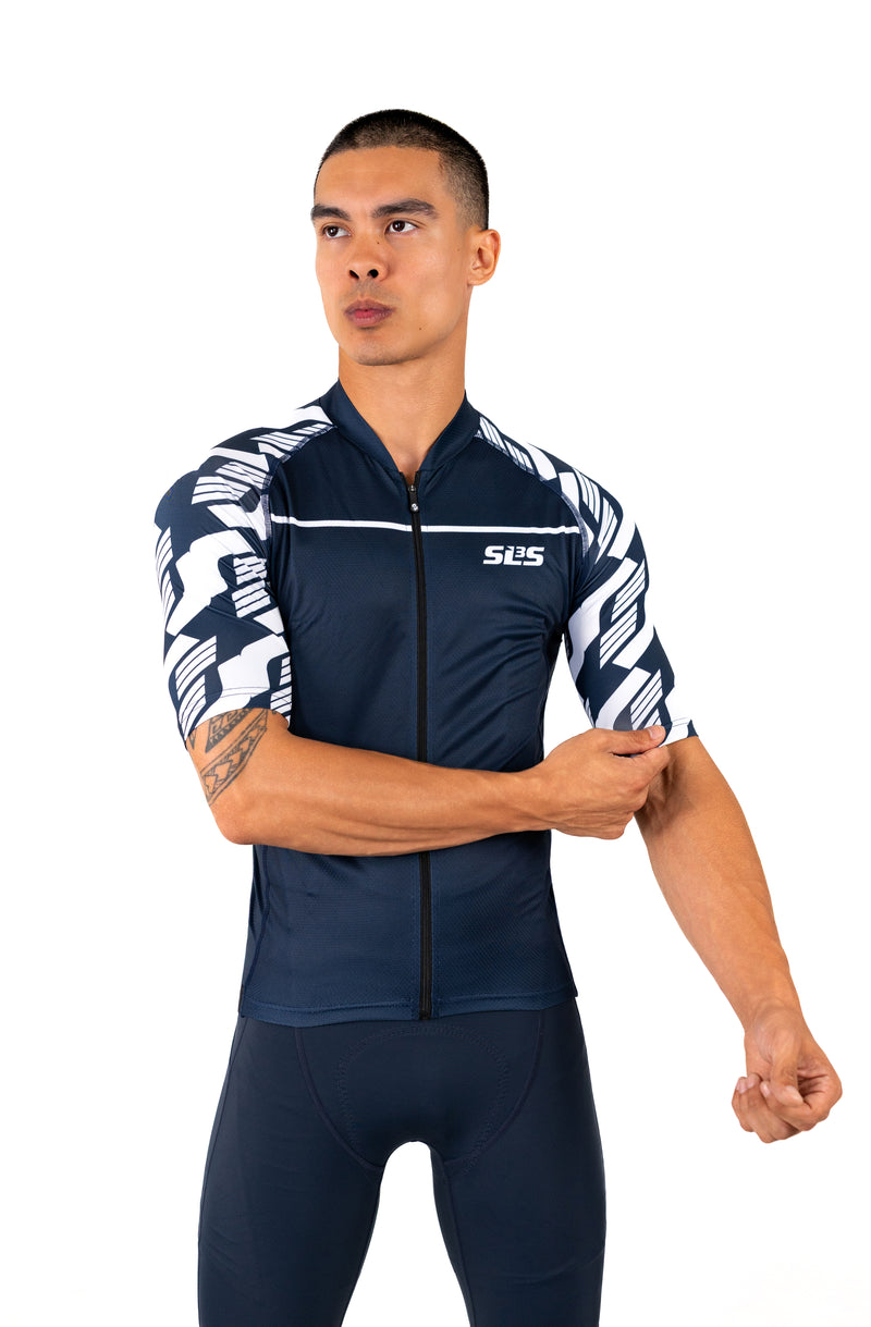 Men's Elite Fusion Cycling Jersey - Navy
