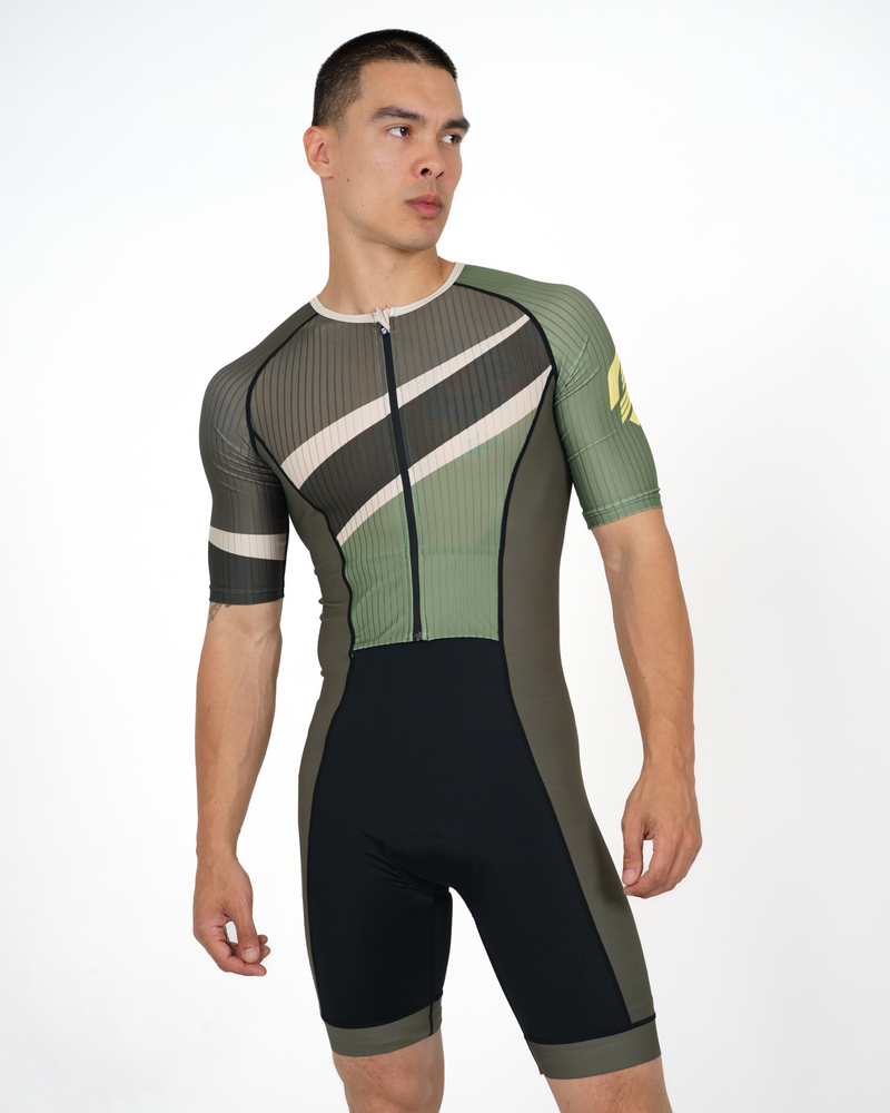 Men's Elite Kaminari Tri Suit - Verde