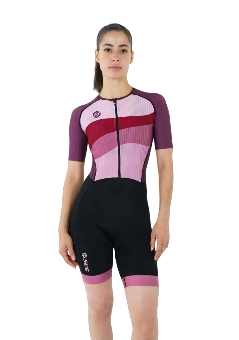Women's Elite Kaminari Tri Suit - Sakura