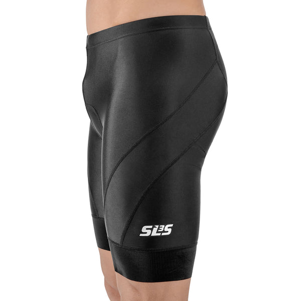 Pro Triathlon Race Shorts Black (Zip Pocket)
